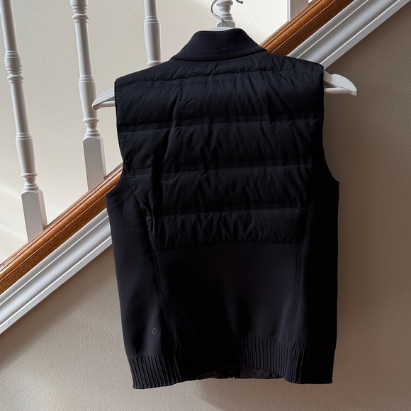Lululemon Athletica Black Quilted Vest - Picture 2 of 2